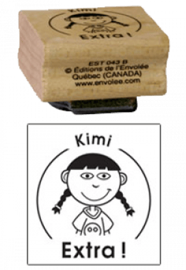 « Extra ! » Kimi Stamp