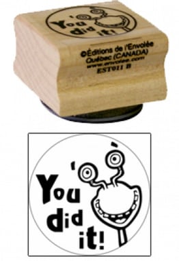 « You did it! » Stamp