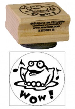 « Wow ! » Stamp