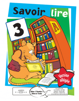 Savoir lire 3, version allégée - en PDF