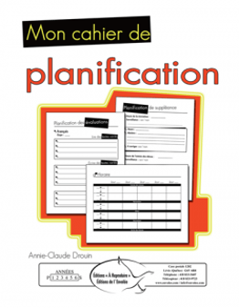 Mon cahier de planification - en PDF