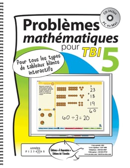 Problèmes mathématiques pour TBI 5