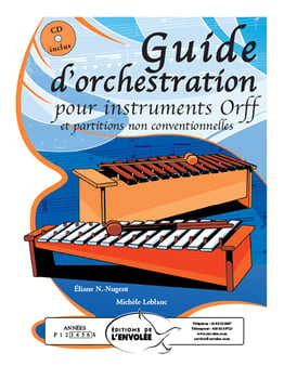Guide d'orchestration pour instrument Orff - en PDF et MP3