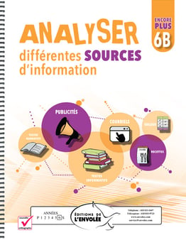 Analyser différentes sources d'information 6B