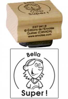 « Super ! » Bella Stamp