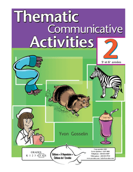 Thematic Comm. Activities, vol. 2 (3e cycle) - en PDF