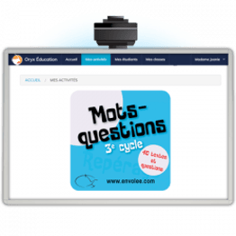 Mots-questions 3e cycle - Web App.