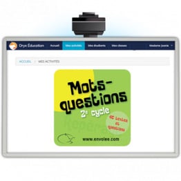 Mots-questions 2e cycle - Web App.