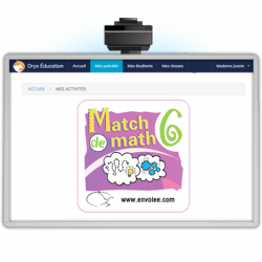 Match de math 6 - Web Application